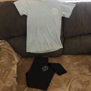 Sand cloud t shirt and leggings set